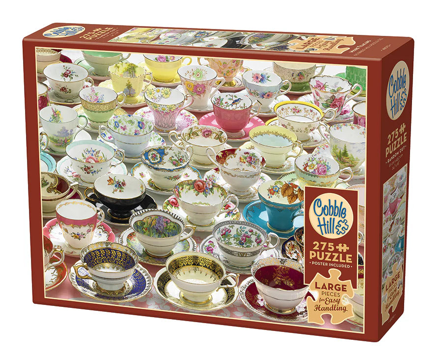Cobble Hill Puzzle- More Teacups 275pc