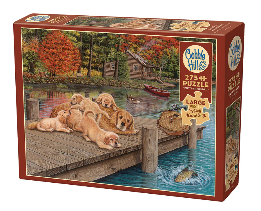 Cobble Hill Puzzle- Lazy Day on the Dock 275pc