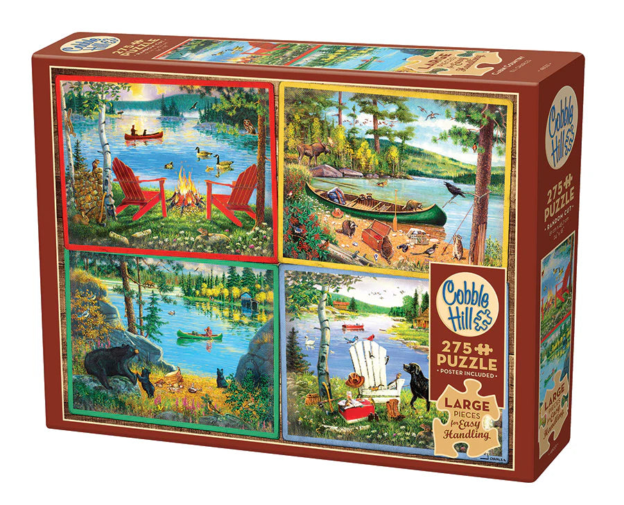 Cobble Hill Puzzle- Cabin Country 275pc