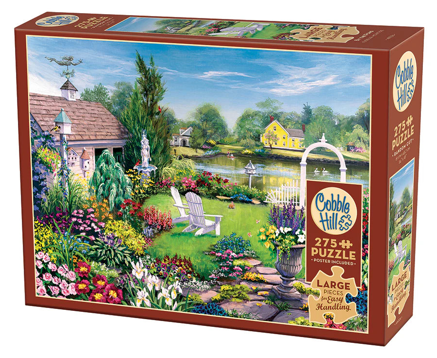 Cobble Hill Puzzle- By the Pond 275pc