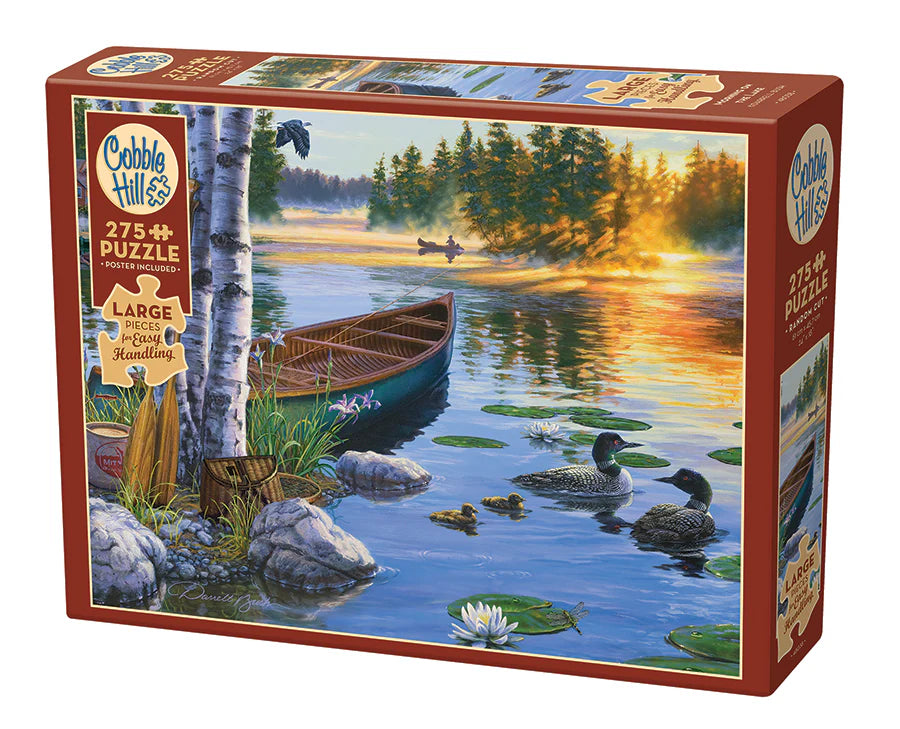 Cobble Hill Puzzle- Morning on the Lake 275pc