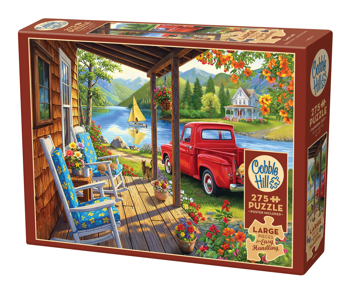 Cobble Hill Puzzle- Lake Life 275pc