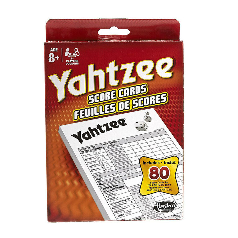 YAHTZEE PADS w/TABS ( Bilingual )