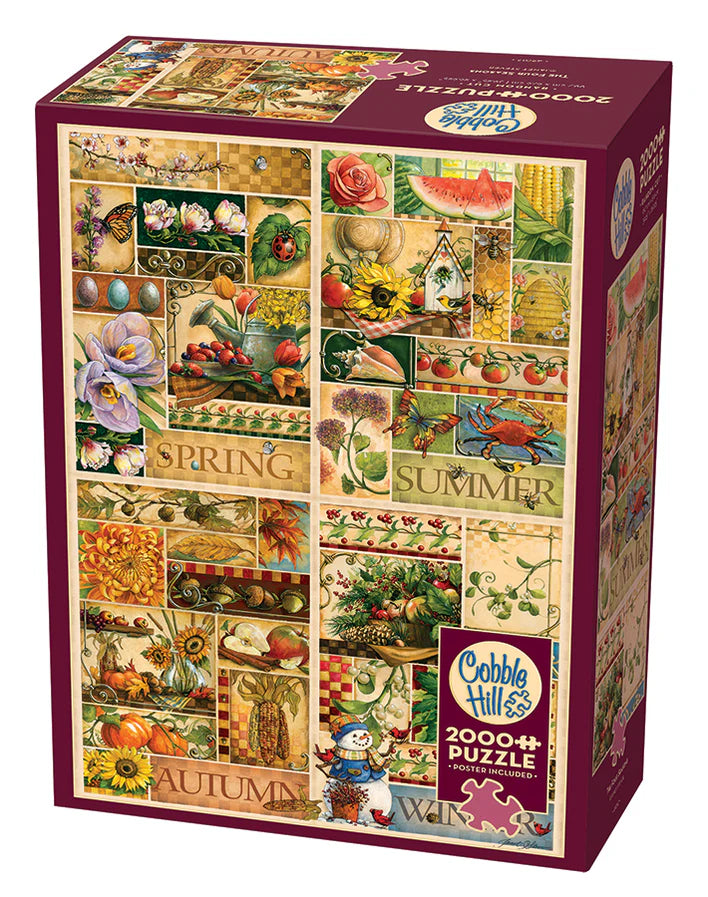 Cobble Hill Puzzle- The Four Seasons 2000pc (big box)