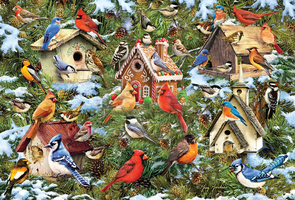 Cobble Hill Puzzle- The Crowded Tree 2000pc