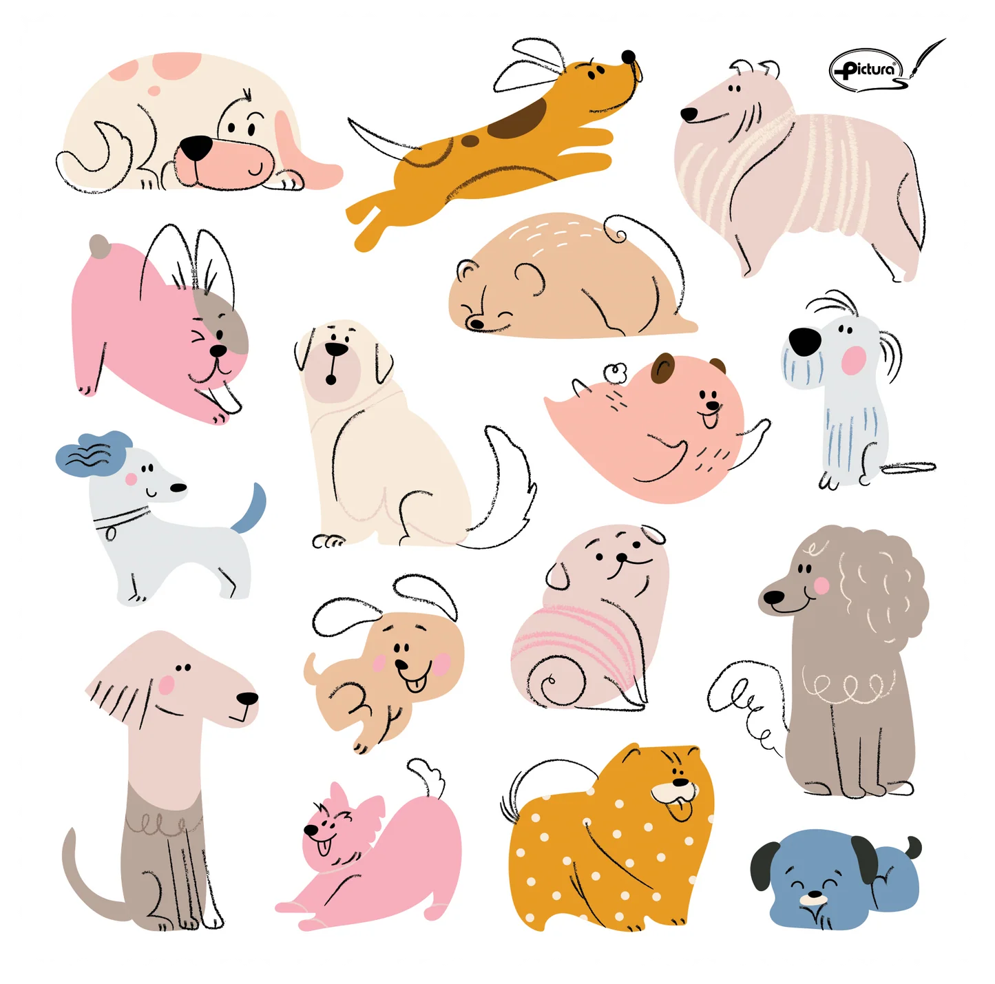Microfiber Smart Cloth - Dogs