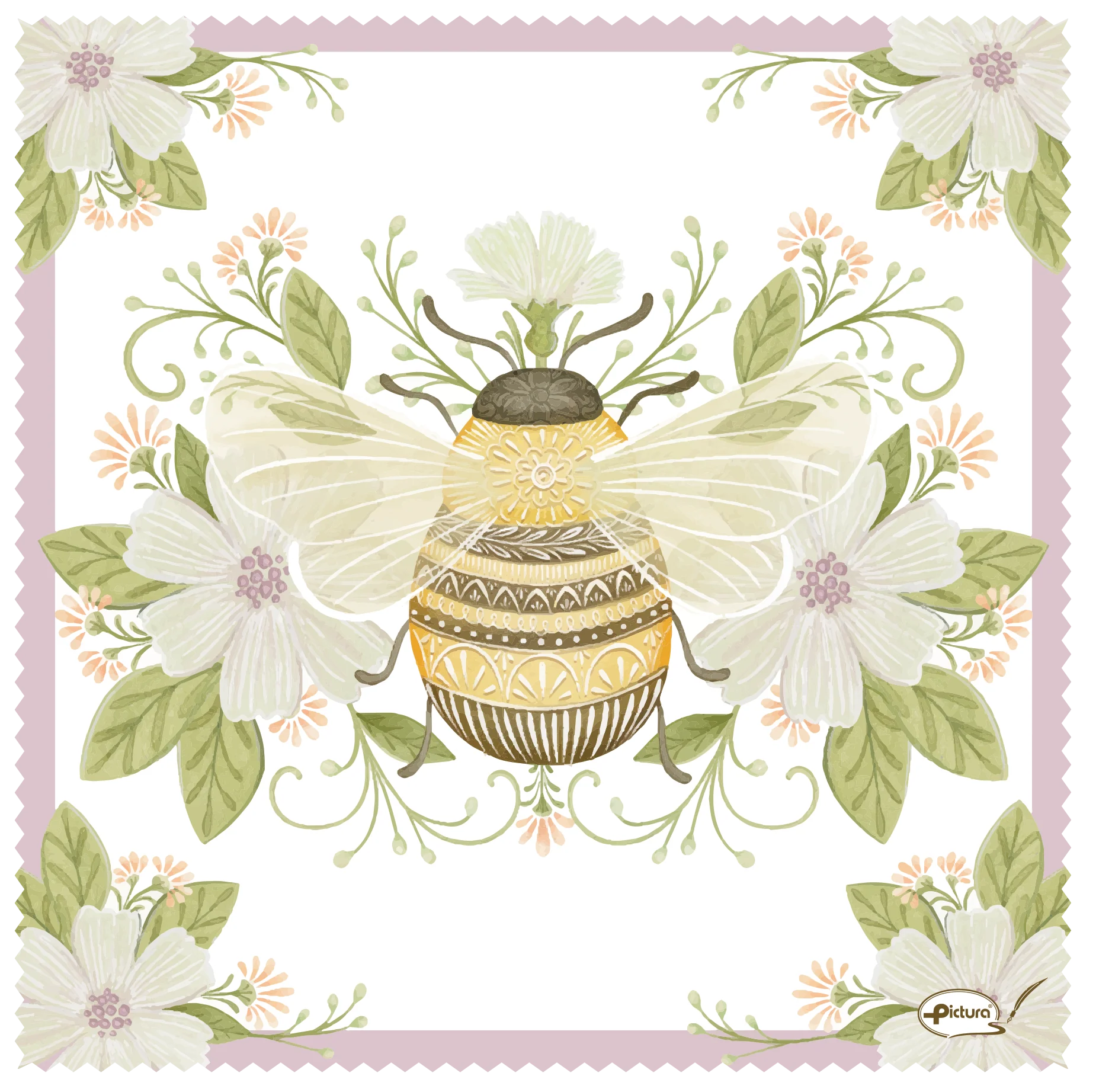 Microfiber Smart Cloth - Bee
