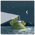 Microfiber Smart Cloth - lighthouse