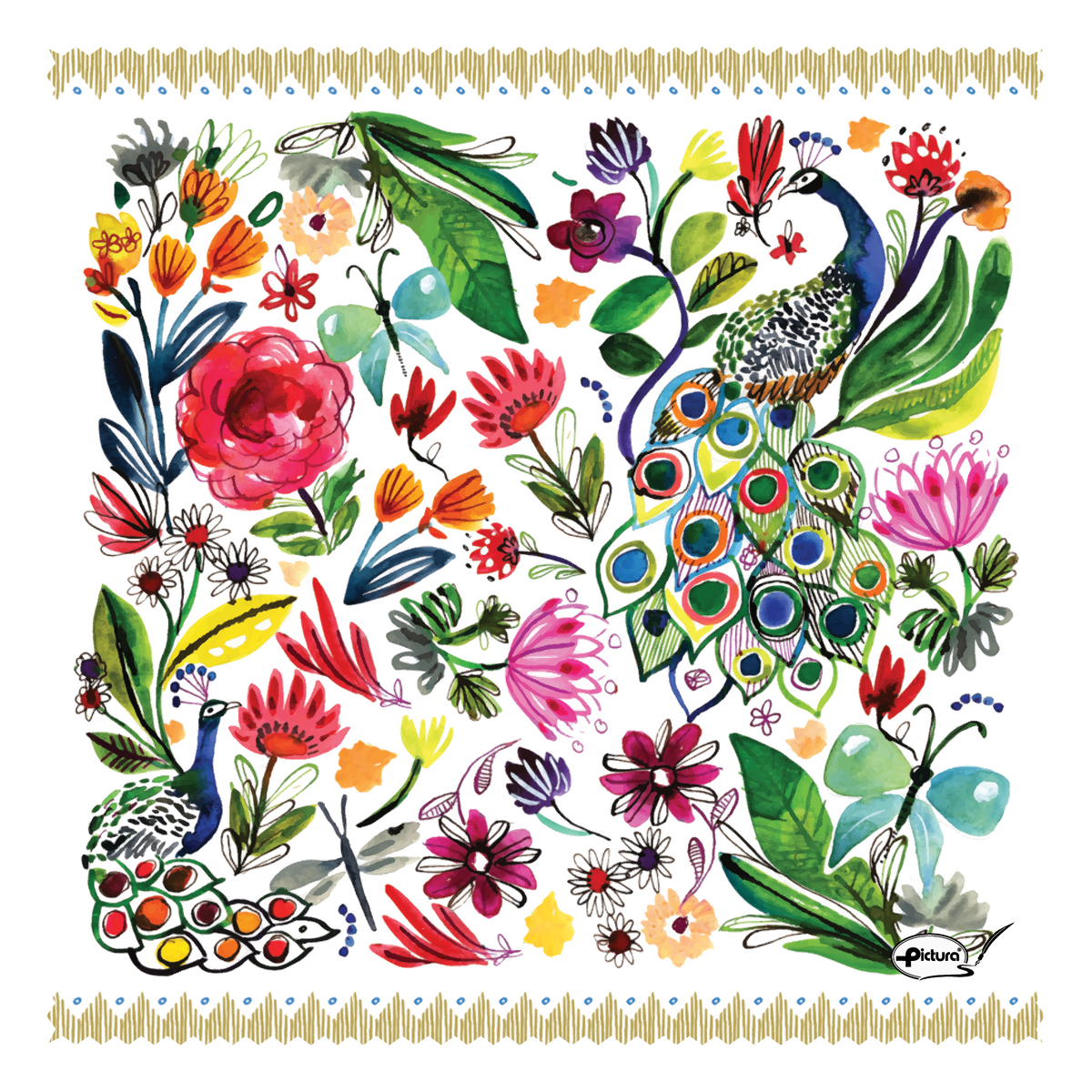 Microfiber Smart Cloth - Peacock