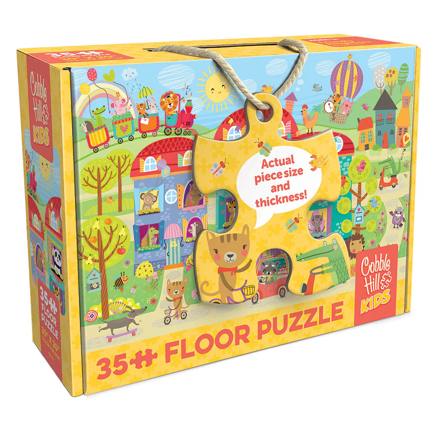 Cobble Hill Puzzle- Friendly Neighbors 35pc