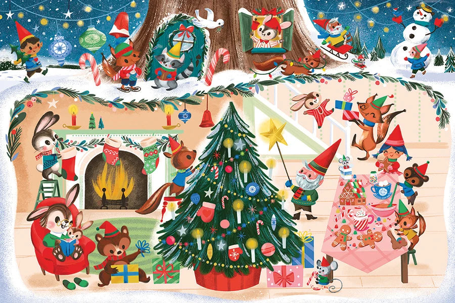 Cobble Hill Puzzle- Christmas Cheer 35pc