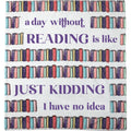 Without Reading - Plush Blanket