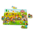 B. - Peek & Explore School Bus Puzzle