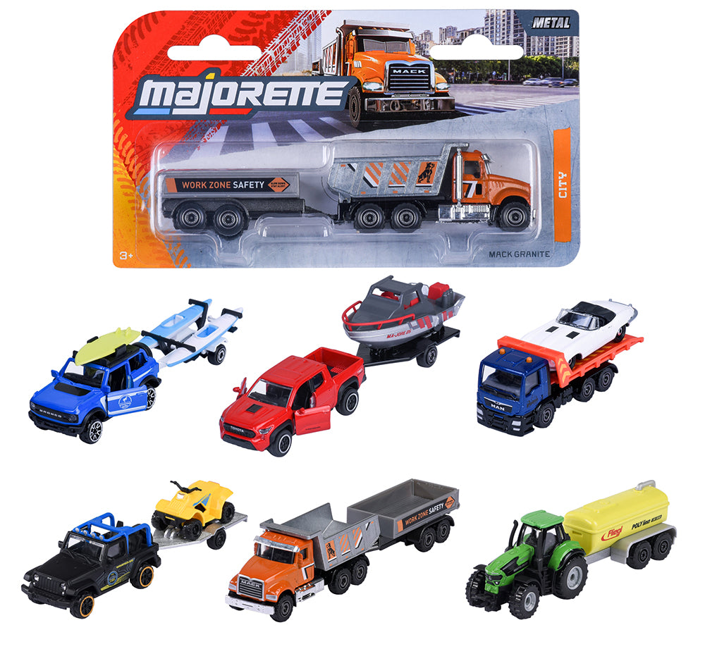 Majorette - City Trailer, Assorted