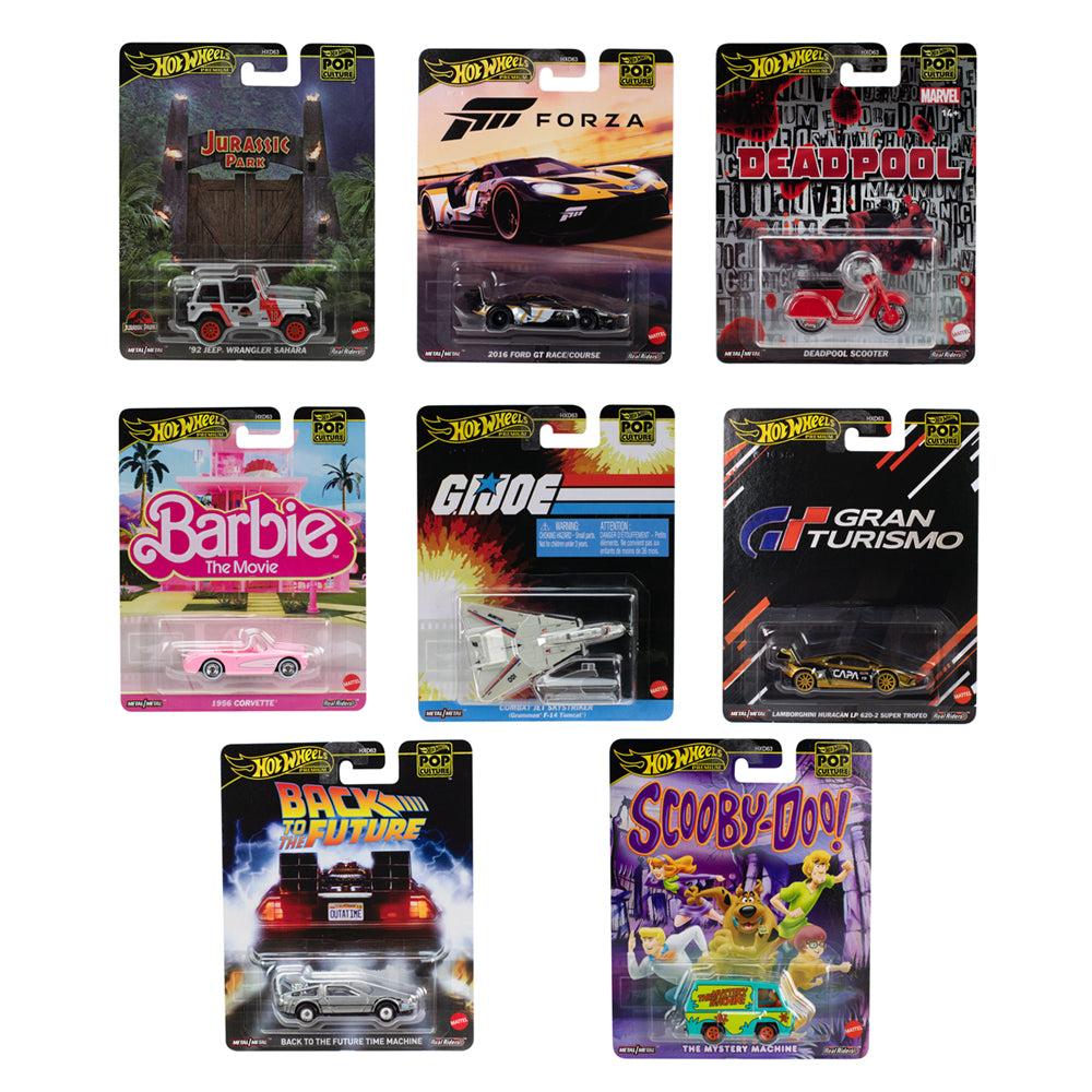 Hot Wheels Premium - Pop Culture Vehicle ASST