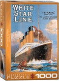 Eurographics Puzzle- Titanic The White Star Line 1000pc