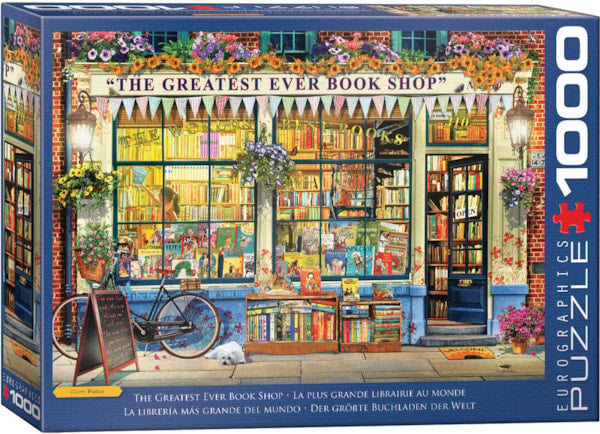 Eurographics Puzzle- The Greatest Ever Book Shop 1000pc