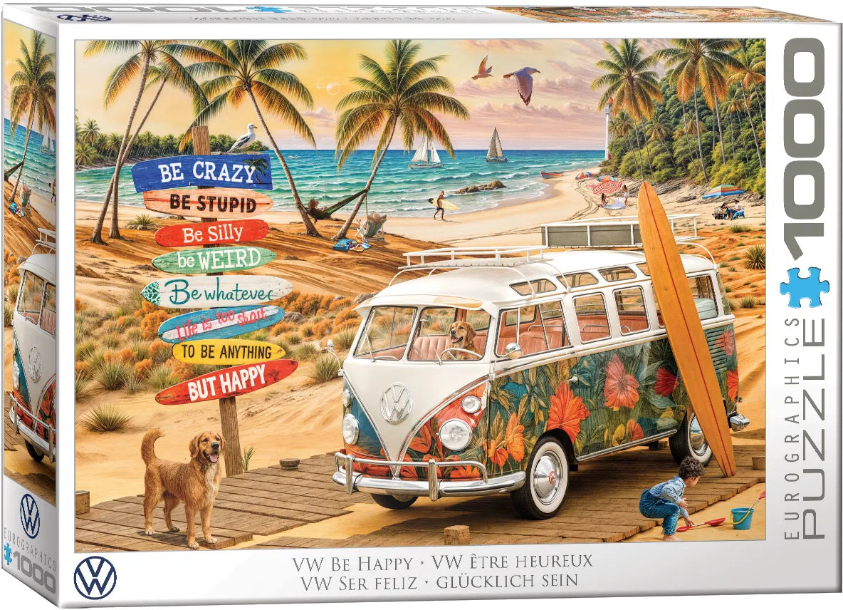 Eurographics Puzzle - VW Be Happy 1000pc