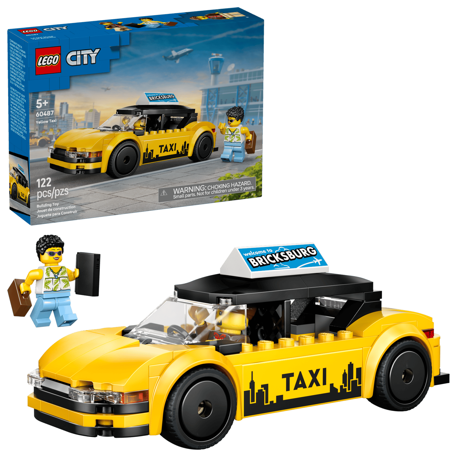 Lego 60487 Yellow Taxi