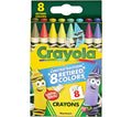 Crayola 8 Retired Colours Crayons