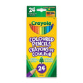 CRAYOLA - 24 COLOURED PENCILS