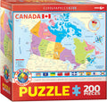 Eurographics Puzzle- Map of Canada 200pc