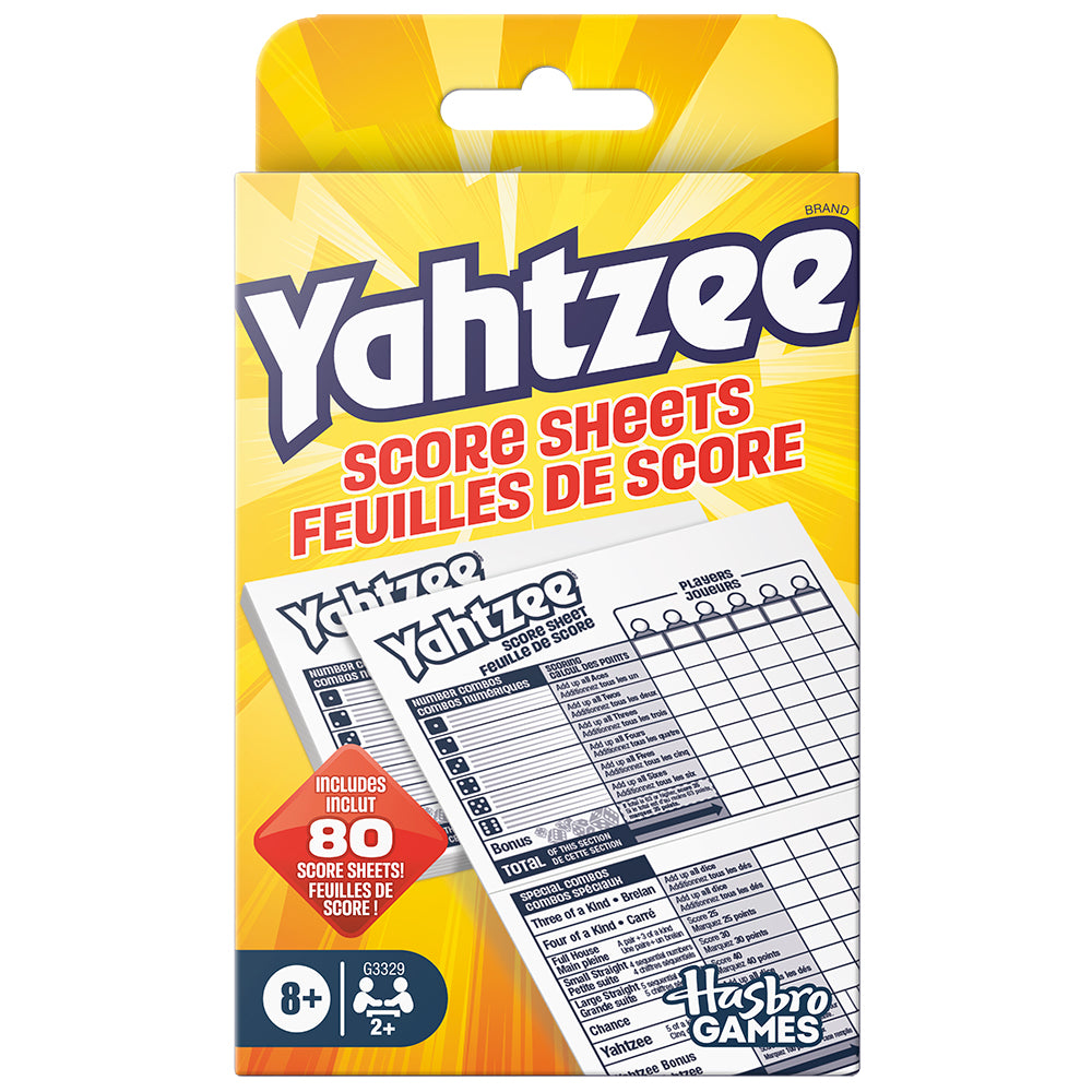 Yahtzee Score Pad Refresh