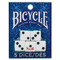 BICYCLE - SET of 5 DICE