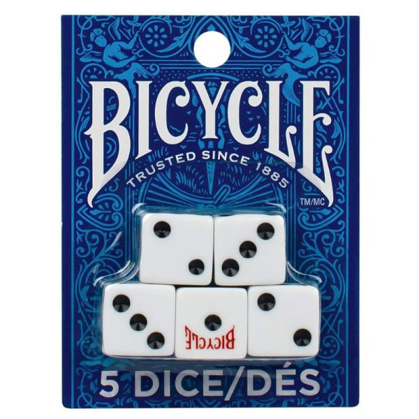 BICYCLE - SET of 5 DICE