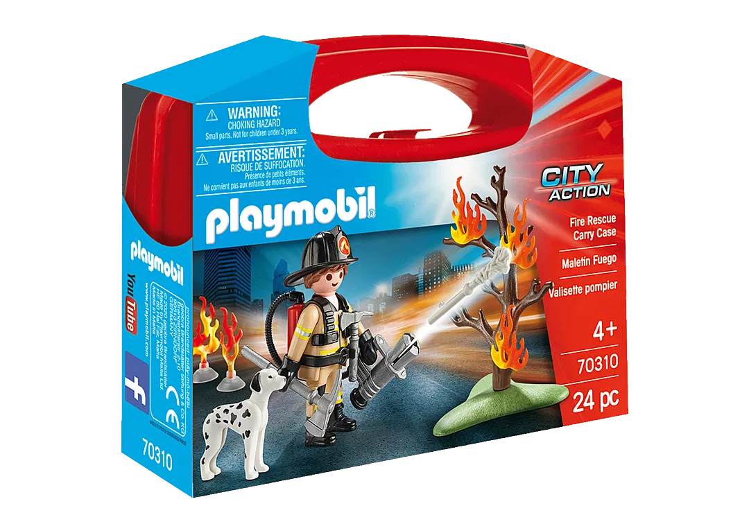 Playmobile Fire Rescue Carry Case 70310