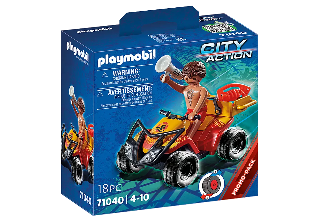 Playmobile Beach Patrol Quad 71040