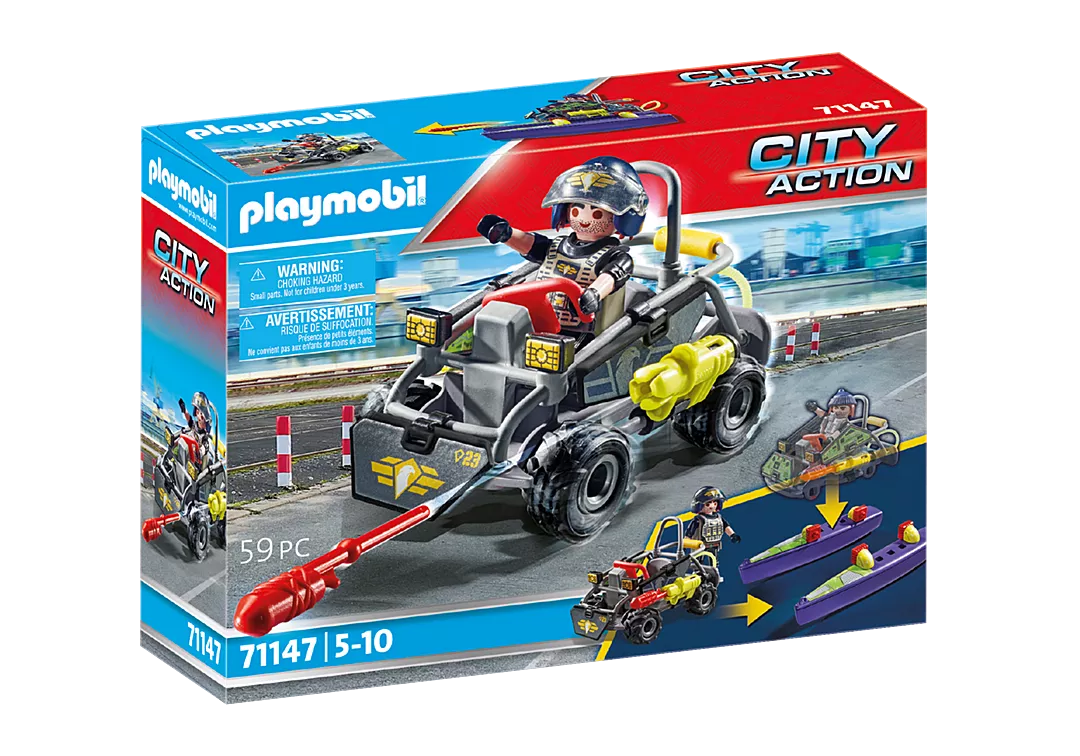 Playmobile Tactical Unit - Mulit-Terrain Quad 71147