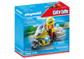 Playmobile Rescue Motorcycle with Flashing Light 71205