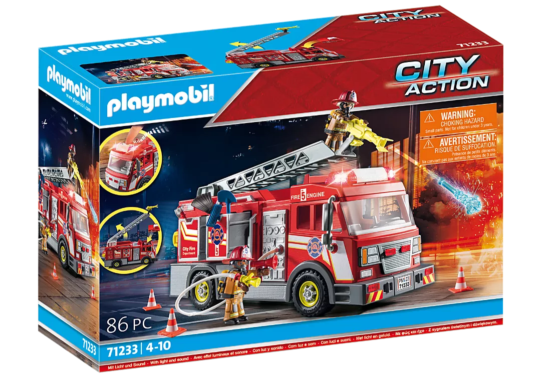 Playmobile Fire Truck 71233