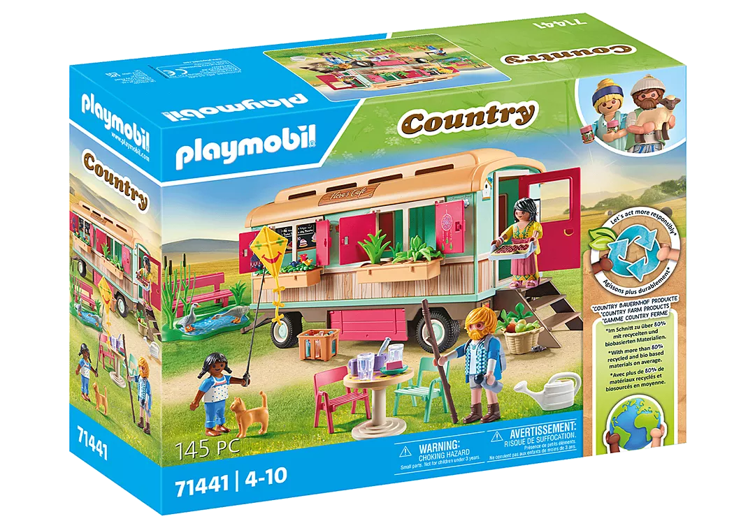 Playmobile Cozy site trailer cafe 71441