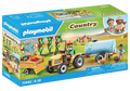 Playmobile Tractor with trailer and water tank 71442