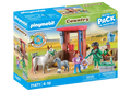 Playmobile Veterinary mission with the donkeys 71471