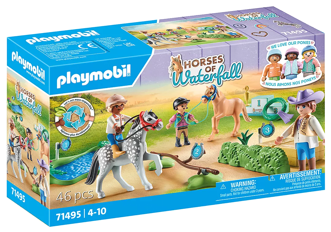 Playmobile Pony tournament 71495