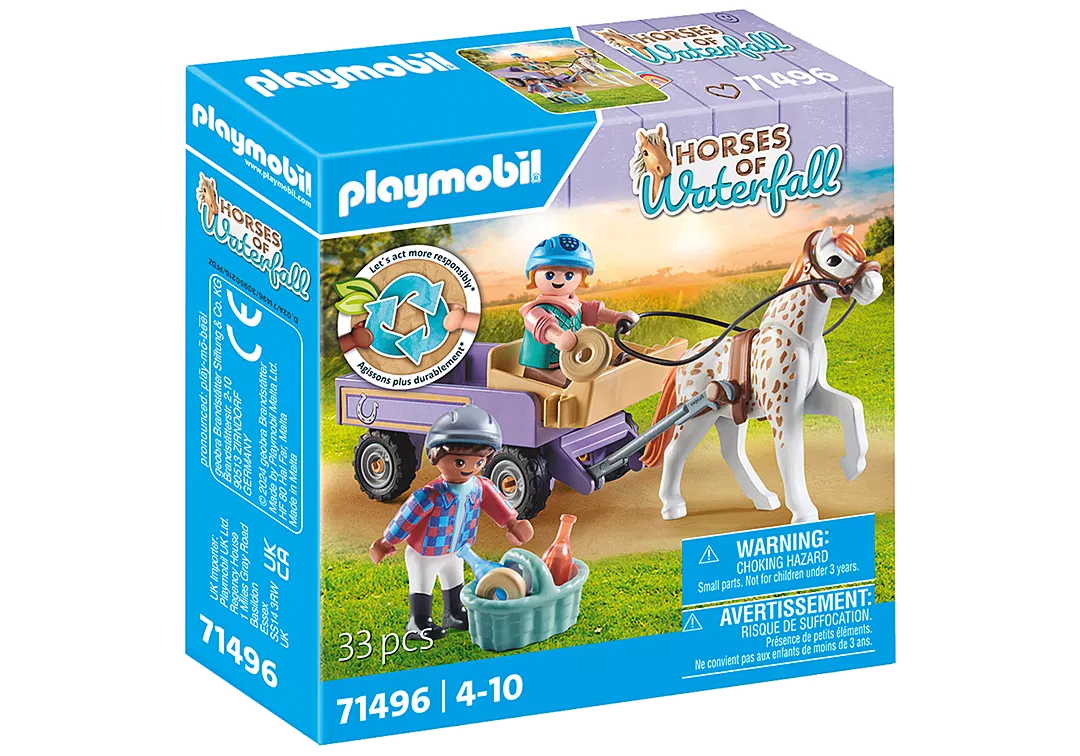 Playmobile Pony carriage 71496
