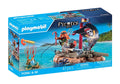 Playmobile Pirate Raft with Treasure 71794
