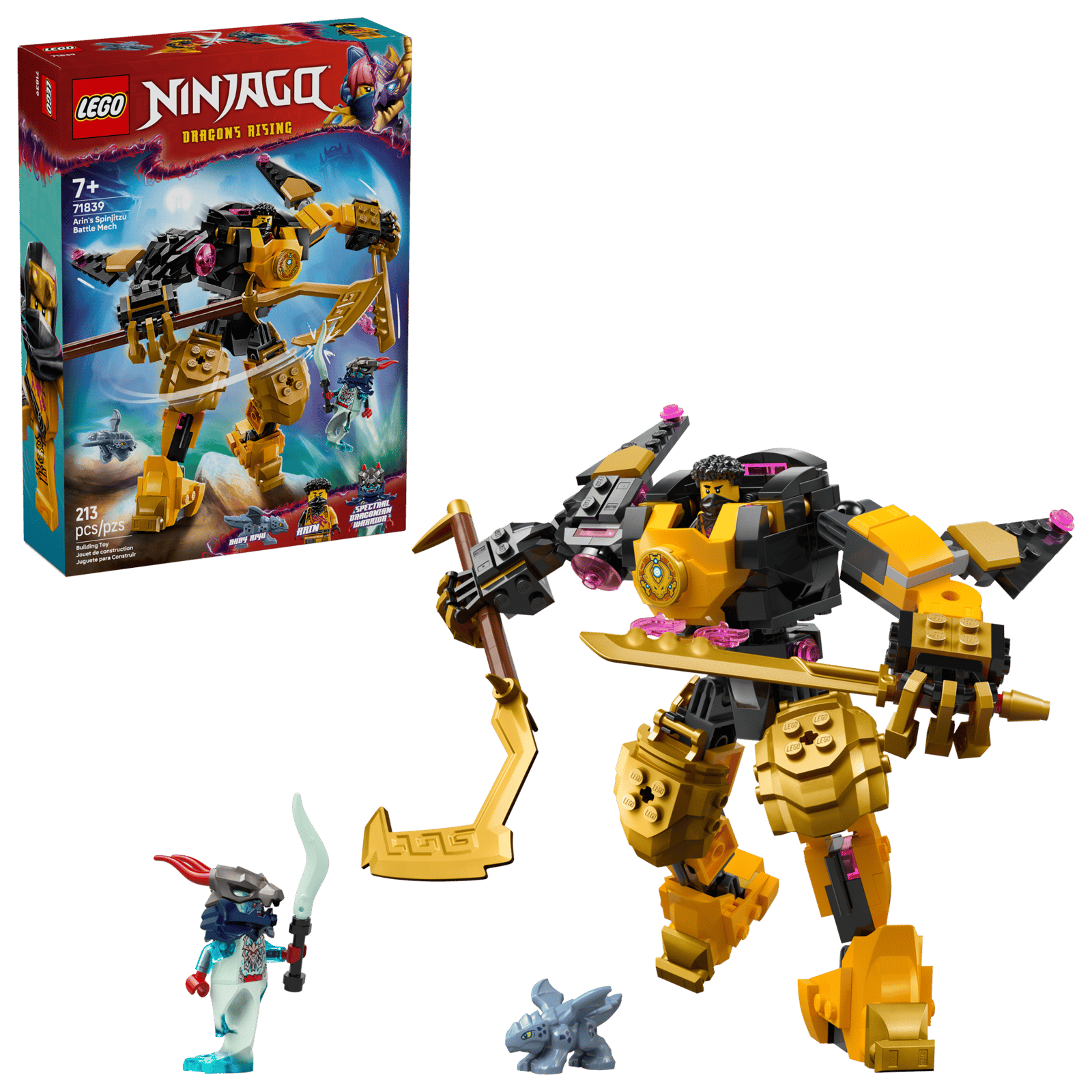 Lego 71839 Arin's Spinjitzu Battle Mech