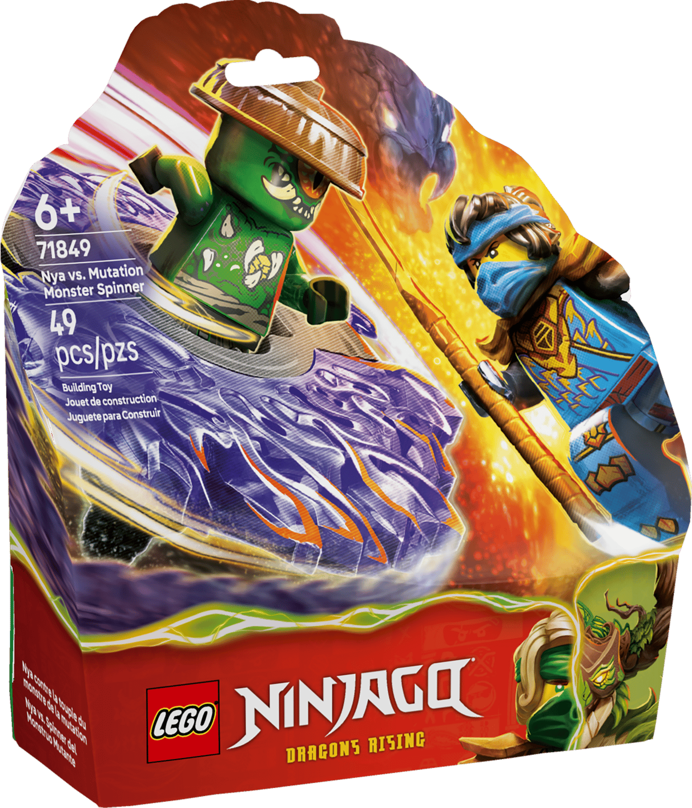 Lego 71849 Nya vs. Mutation Monster Spinner
