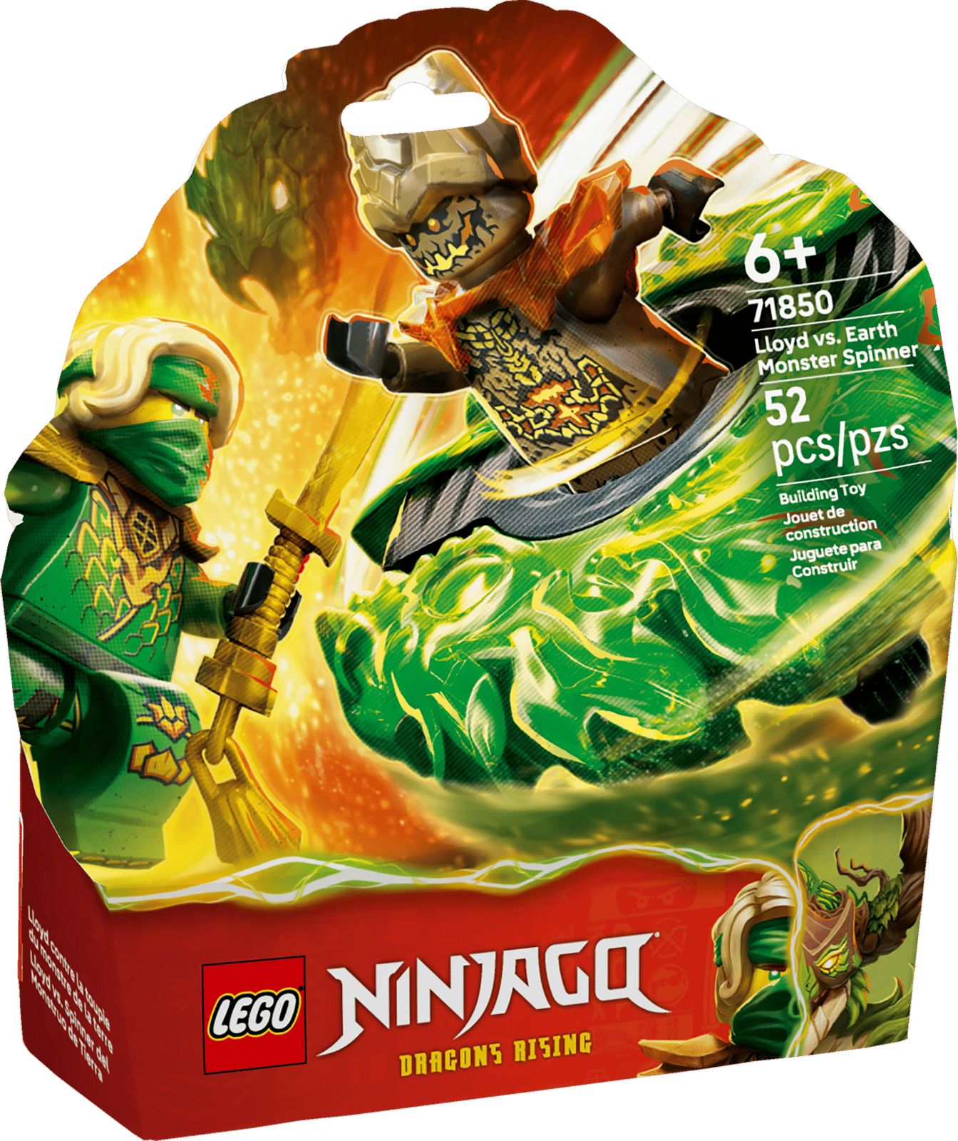 Lego 71850 Lloyd vs. Earth Monster Spinner