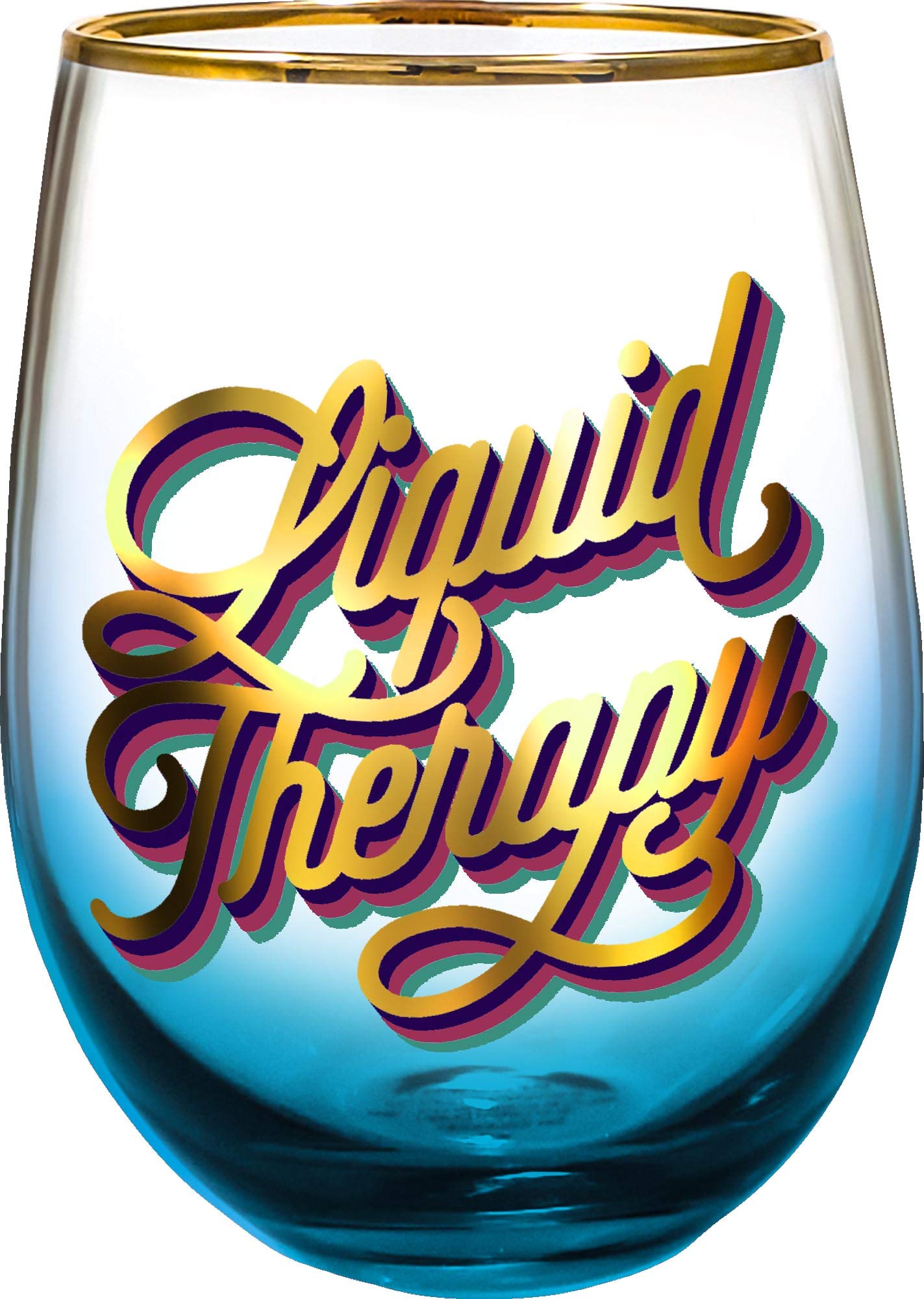 Liquid Therapy - Stemless Wineglass