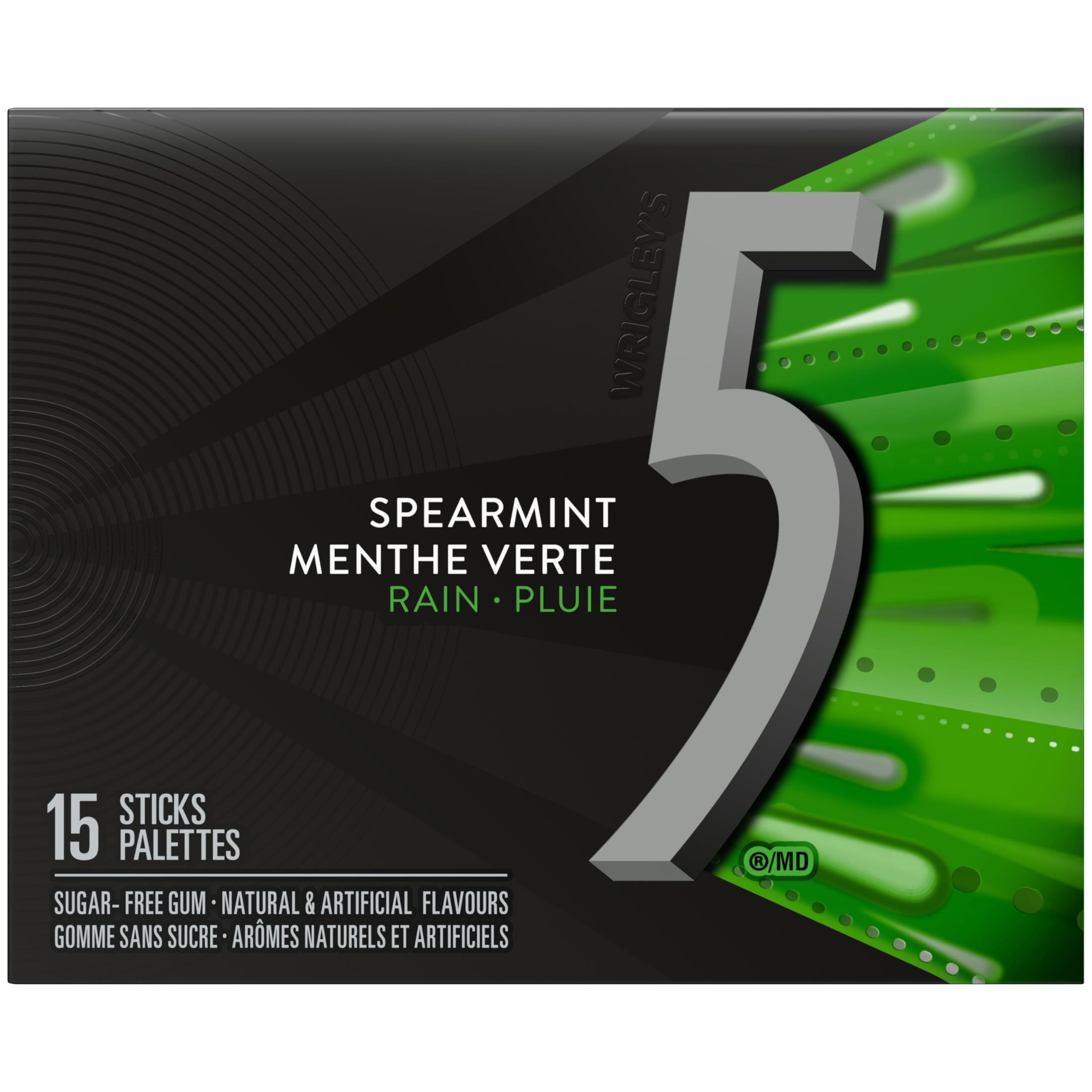 5 Gum -Spearmint