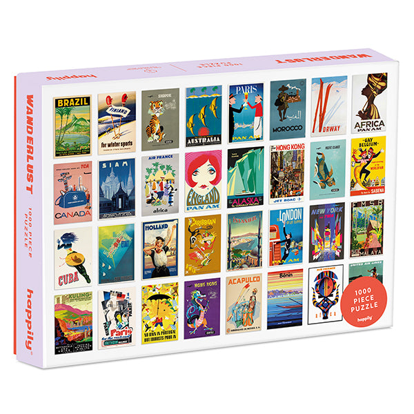 Happily Puzzle- Wanderlust 1000pc