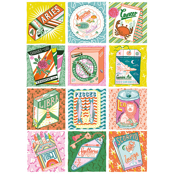 Happily Puzzle- Zodiac 1000pc