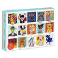 Happily Puzzle- Nia Gould Art Dog’s 1000pc
