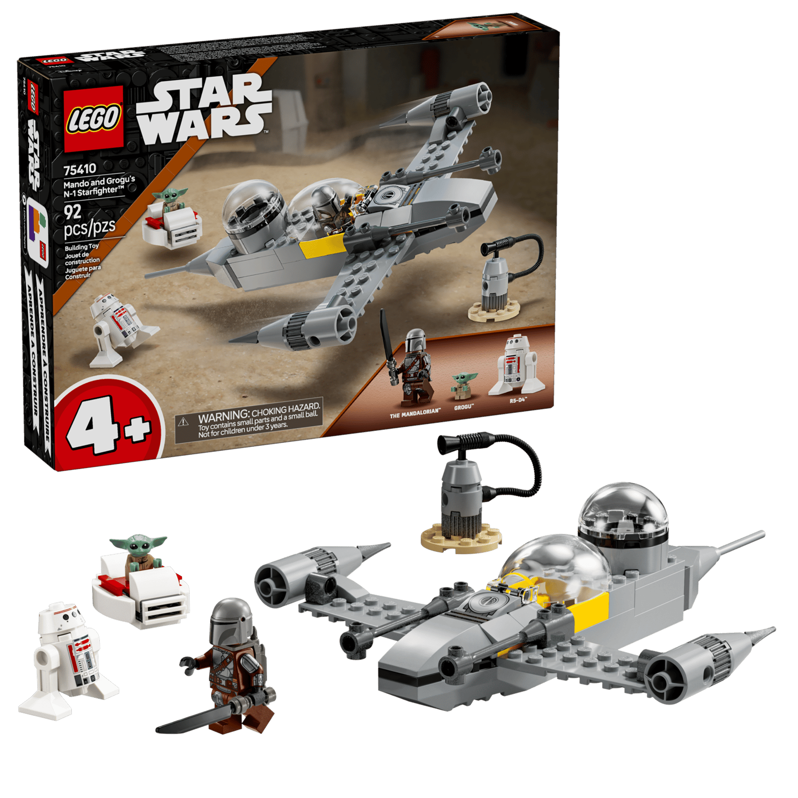 Lego 75410 Mando and Grogu's N-1 Starfighter