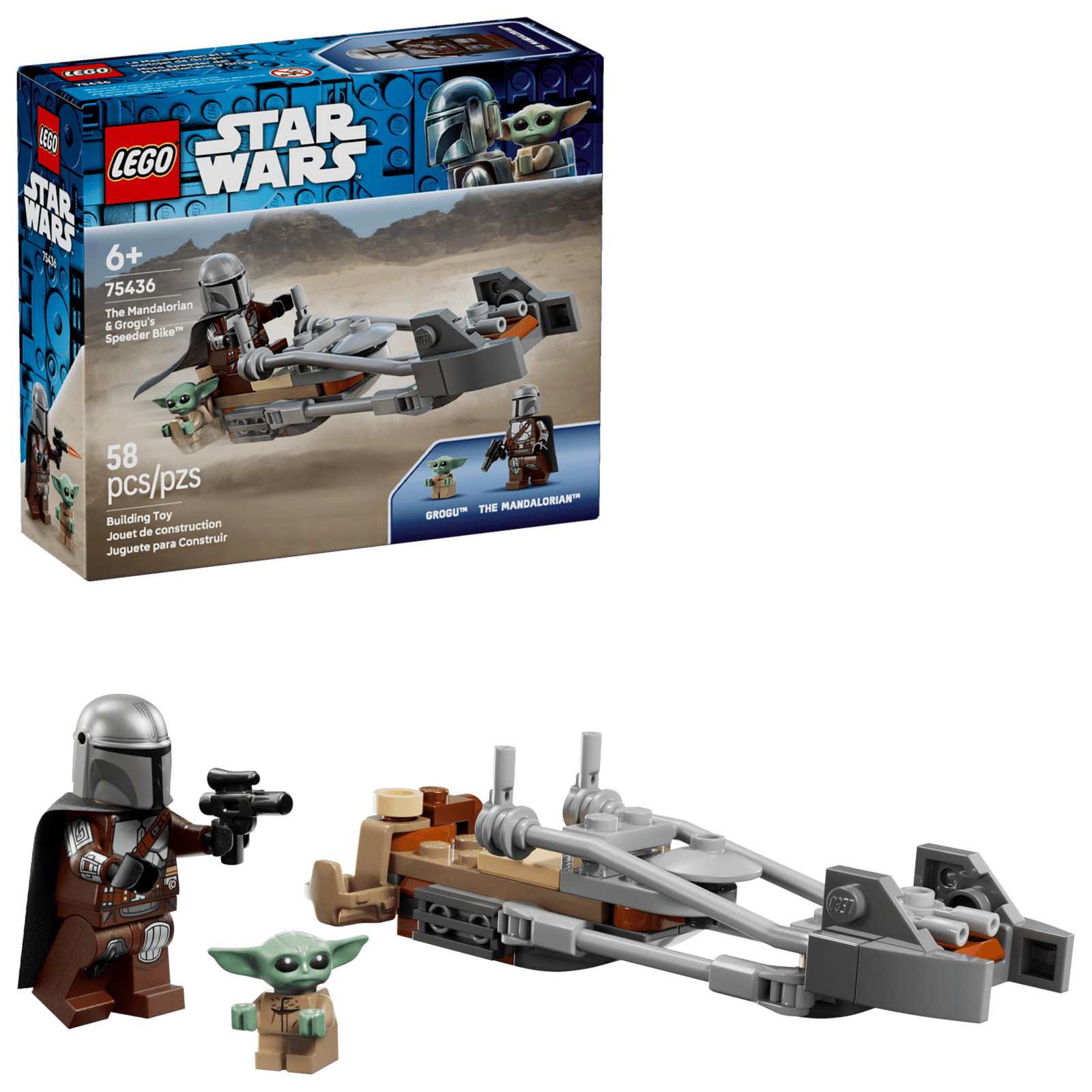 Lego 75436 The Mandalorian & Grogu's Speeder Bike